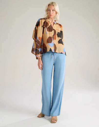 Manila Grace S5JC130CS, camicia stampata