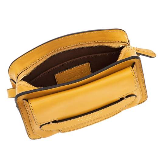 THE BRIDGE, 04190301, tracollina, mini bag, cuoio, made in italy