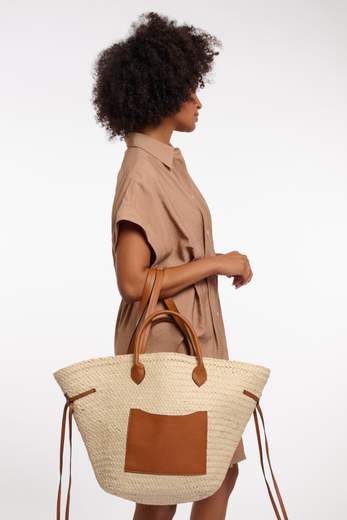 Rino & Pelle SAYDEE, Straw Beach Bag