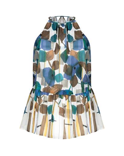 MANILA GRACE, S3/J/Y282CS: top in 100% cotone made in Italy