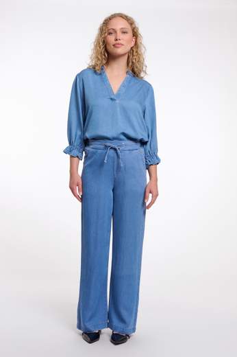 RINO E PELLE, ANETTE REGULAR: Pantaloni Palazzo - Wide Leg