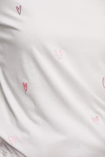Rino & Pelle DREA, T-Shirt con ricamo a cuore