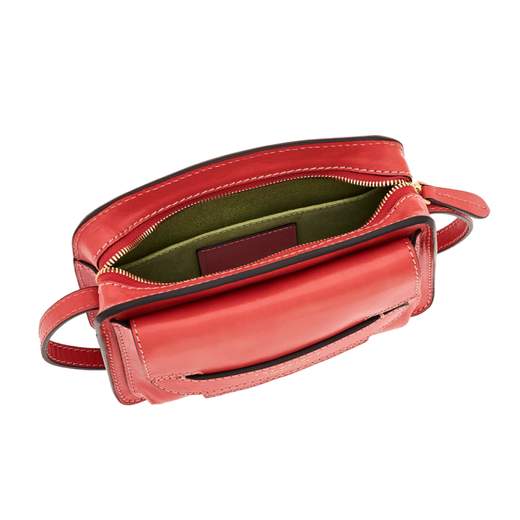 THE BRIDGE, 04190301, tracollina, mini bag, cuoio, made in italy