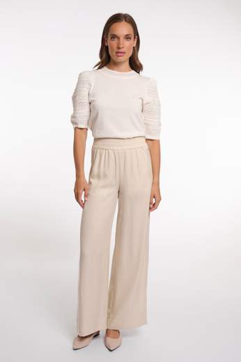RINO E PELLE, NOUR REGULAR: Pantalone - Wide Leg