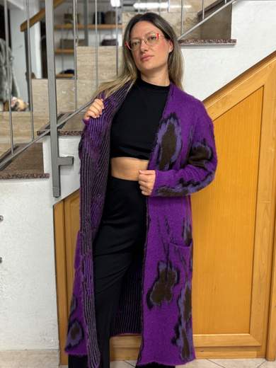 MANILA GRACE, W4JM166AJ: Cardigan - Long Coat