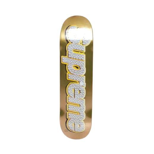 SUPREME BLING BOX LOGO SKATEBOARD