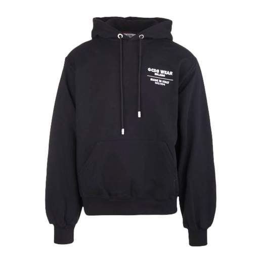 GCDS FELPA CON CAPPUCCIO UNISEX ADULTO