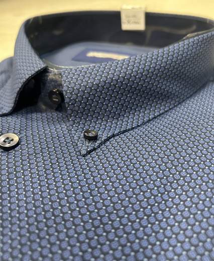 Camicia manica lunga con microfantasia Sea Barrier articolo RETTORE/CONF