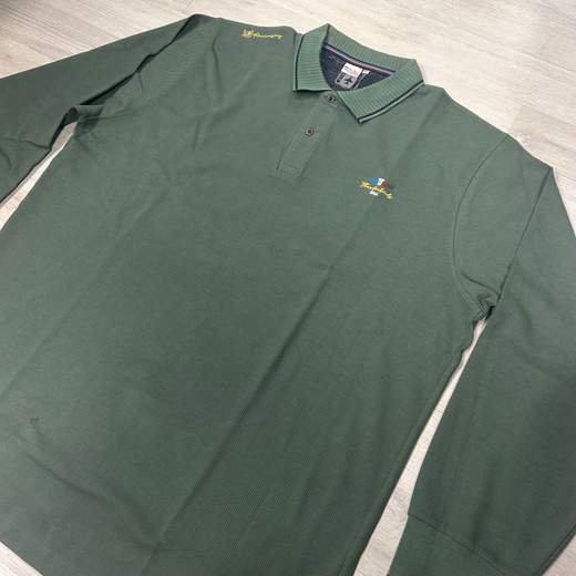 Polo manica lunga uomo - Taglie grandi No Way Sport