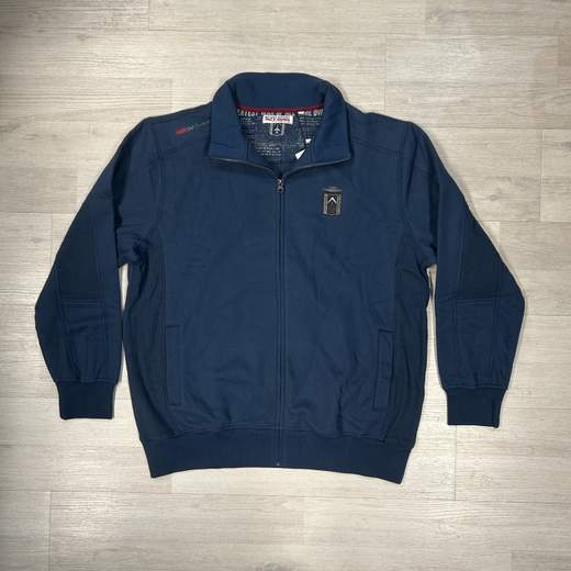 Felpa invernale uomo taglie grandi-modello full zip