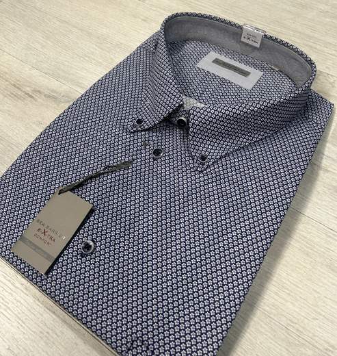 Camicia manica lunga con microfantasia Sea Barrier articolo RETTORE/CONF