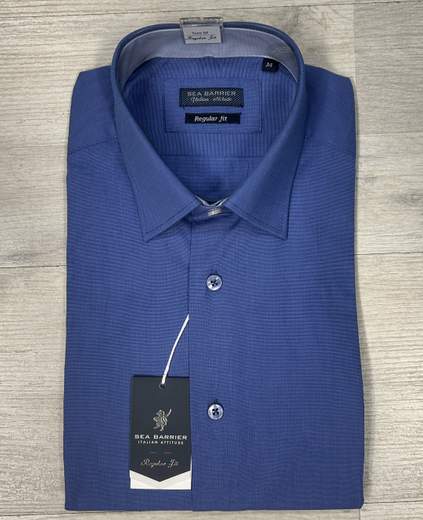 Camicia manica lunga 100% Cotone Sea Barrier articolo LAZZA