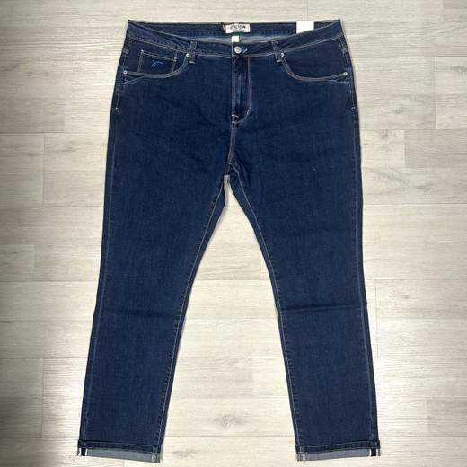 Jeans uomo taglie grandi KeyJey in denim blu