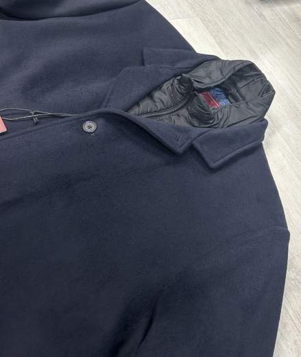 Cappotto invernale da uomo taglie grandi con gilet interno