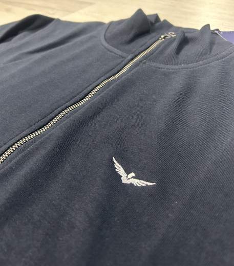 Felpa full zip Marina Club articolo ARMY