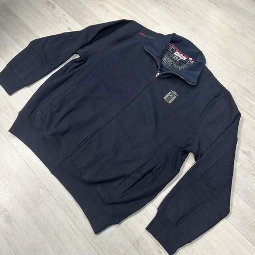 Felpa invernale uomo taglie grandi-modello full zip