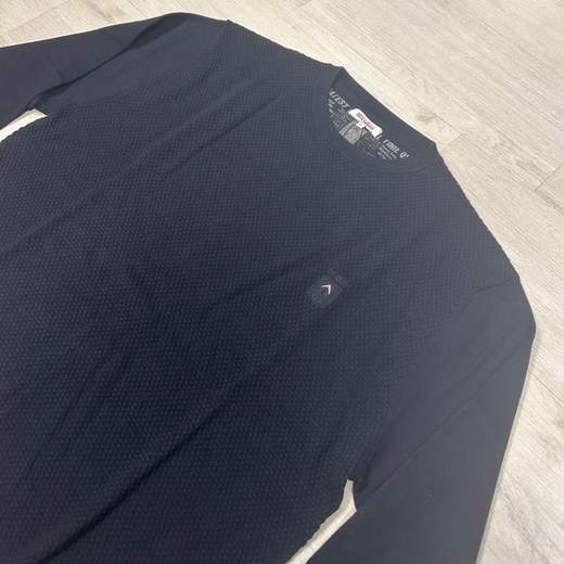 Maglione girocollo in misto lana- Taglie forti No Way Sport