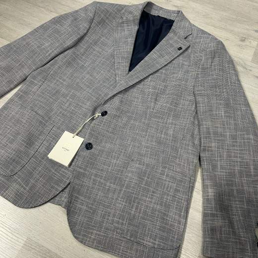 Giacca da uomo firmata FB in cotone traspirante perfetta per look casul eleganti