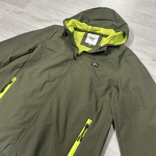 Giubbino uomo leggero con cappuccio staccabile Rekuait