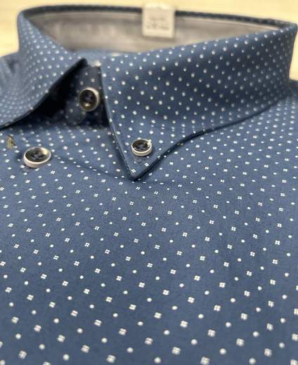 Camicia manica lunga con microfantasia Sea Barrier articolo RETTORE/CONF