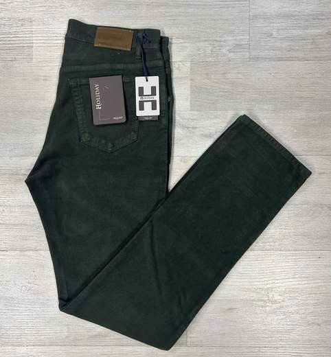 Pantaloni uomo in cakdo fustagno Holiday a vita alta Regular