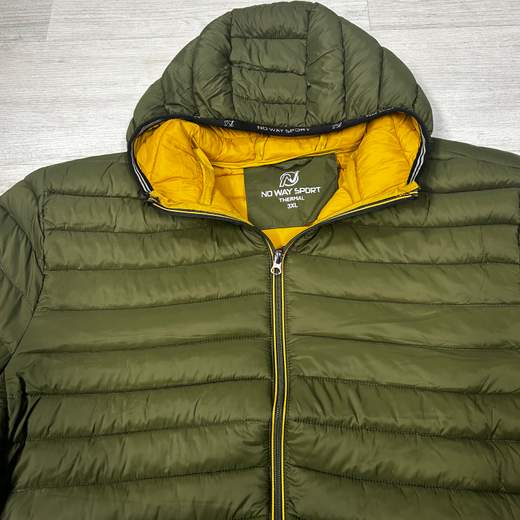 Giubbino 100 Grammi con cappuccio - Taglie grandi No Way Sport