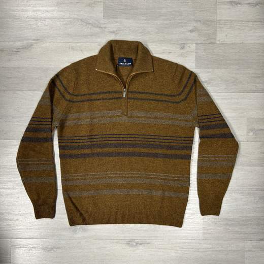 Maglione  invernale uomo Sail Club con collo alto e zip