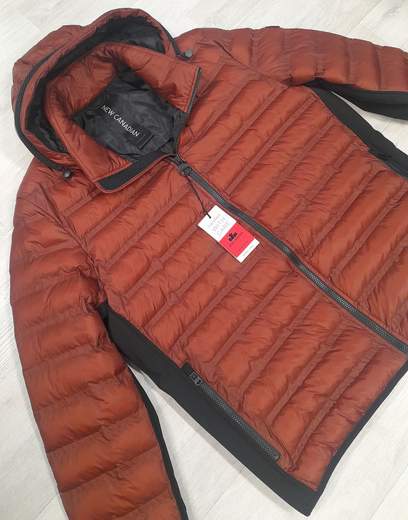 Giaccone con cappuccio staccabile New Canadian articolo 5121