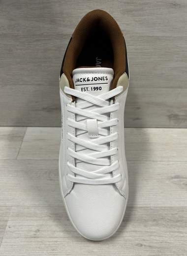 Sneakers uomo bianche Jack&Jones in ecopelle
