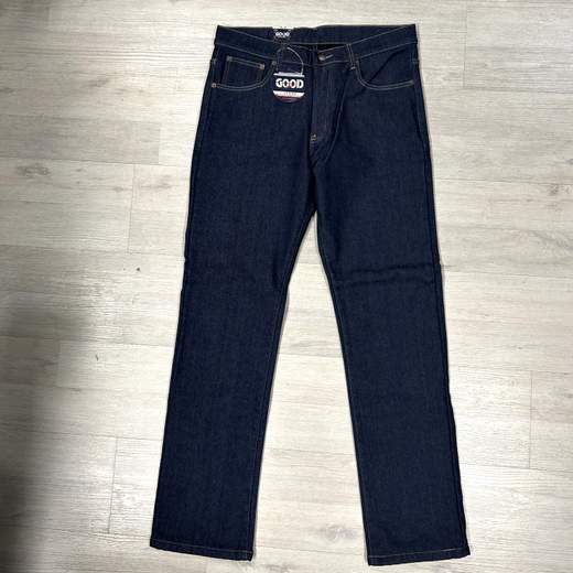 Jeans invernale da uomo Good con interno in pile e vita alta