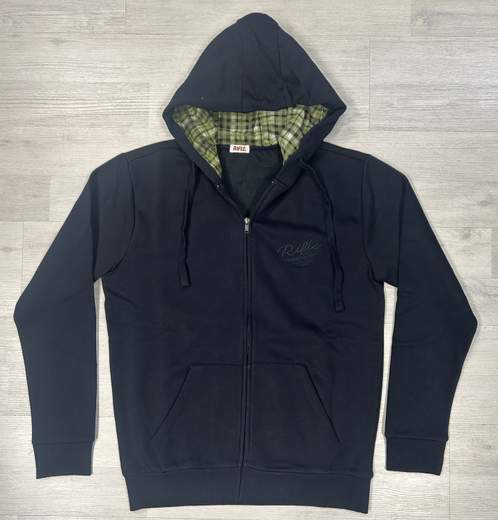 Felpa Uomo Invernale In Pile Spesso, Girocollo Blu Navy Taglia M, Calda E Casual - 3