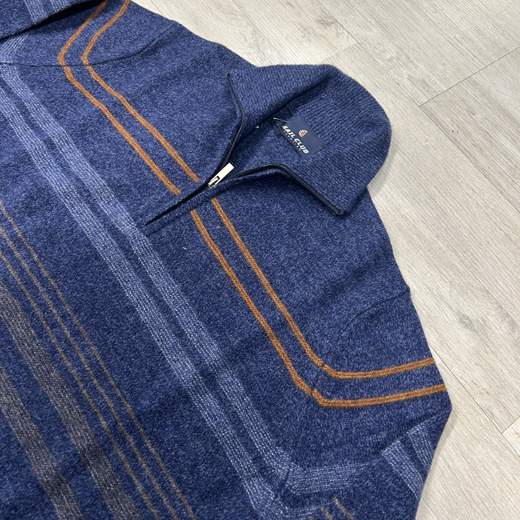 Maglione  invernale uomo Sail Club con collo alto e zip