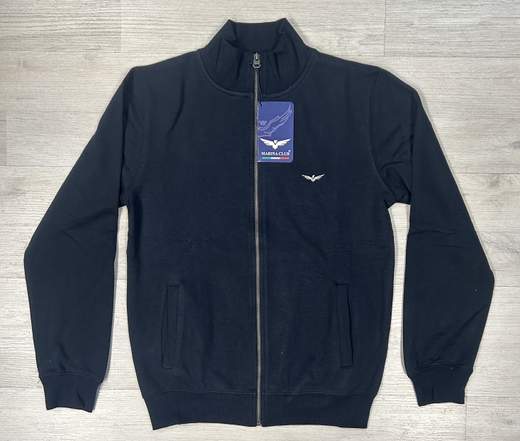 Felpa full zip Marina Club articolo ARMY