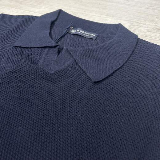 Polo in maglia da uomo Il Granchio in cotone - Primavera Estate