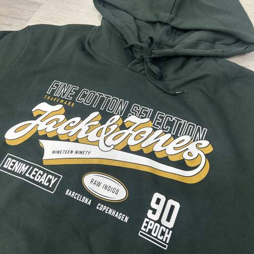 Felpa con cappuccio Jack&Jones - Taglie forti uomo