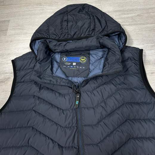 Gilet con cappuccio staccabile - Taglie forti uomo Sea Barrier