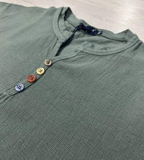 T-shirt con bottoni Maxfort articolo 41312
