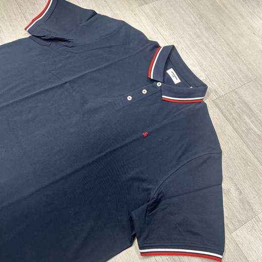 Polo uomo un cotone traspirante - Taglie forti Jack&Jones