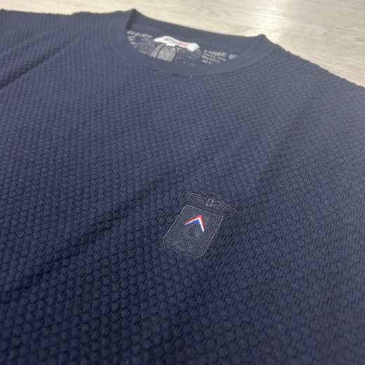 Maglione girocollo in misto lana- Taglie forti No Way Sport