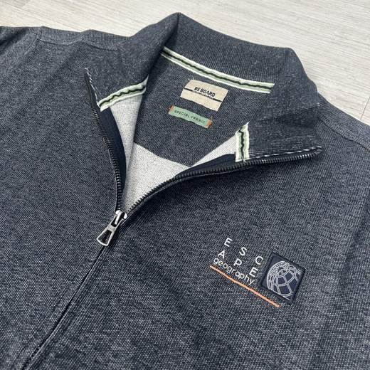 Felpa da uomo in fresco cotone traspirante - Be Board