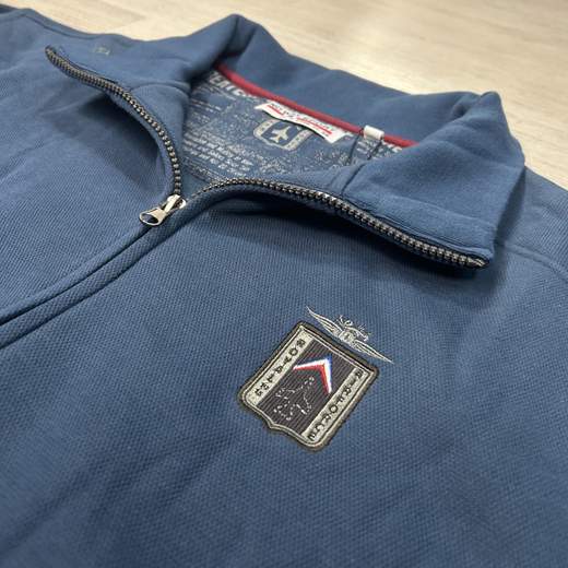 Felpa invernale uomo taglie grandi-modello full zip