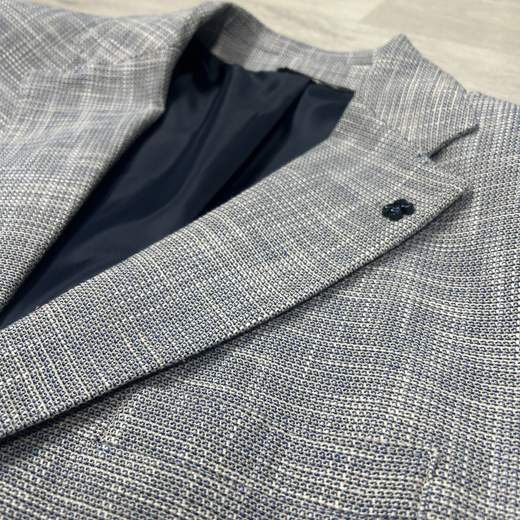 Giacca da uomo firmata FB in cotone traspirante perfetta per look casul eleganti