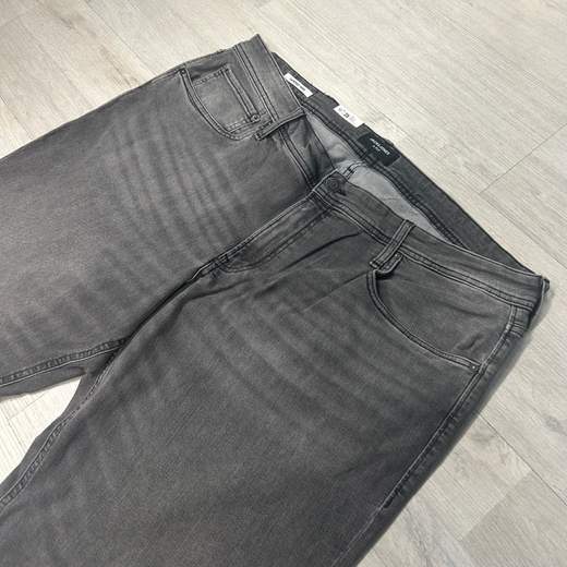 Jeans in cotone elasticizzato grigio - Taglie forti Jack&Jones