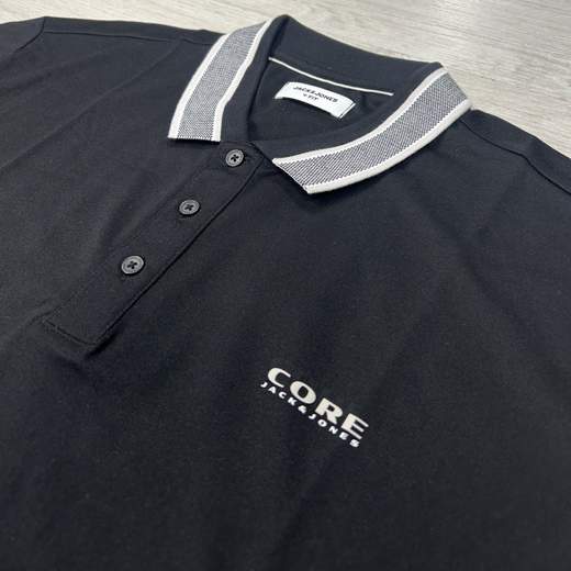 Polo mezza manica uomo in cotone traspirante - Jack&Jones taglie grandi