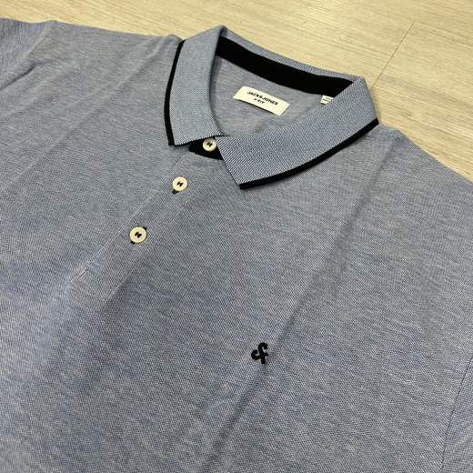 Polo uomo un cotone traspirante - Taglie forti Jack&Jones