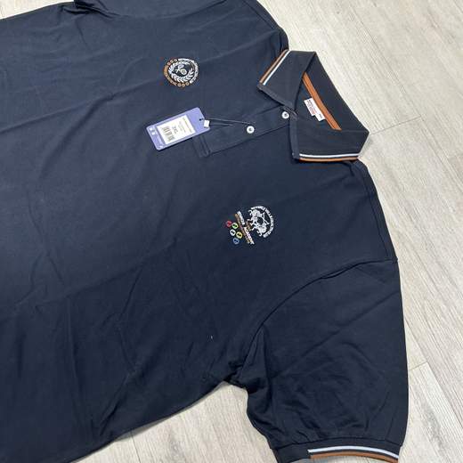 Polo uomo in cotone traspirante - Taglie Grandi No Way Sport