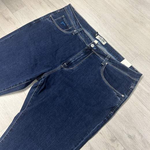 Jeans uomo taglie grandi KeyJey in denim blu