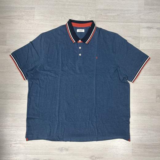 Polo uomo un cotone traspirante - Taglie forti Jack&Jones