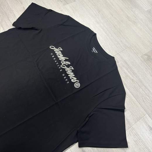 T-shirt da uomo in cotone con stampa frontale - Jack&Jones