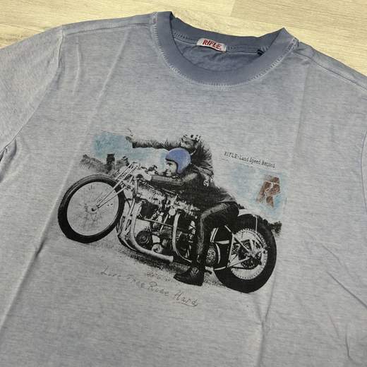 T-shirt uomo in cotone traspirante - Rifle